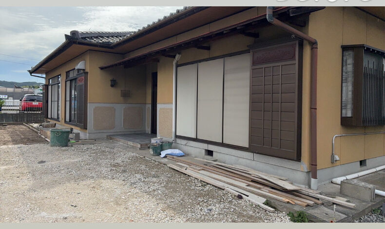画像2035：【多治見市】軒天井ケイカル板貼り施工